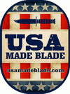 USA Made Blade logo